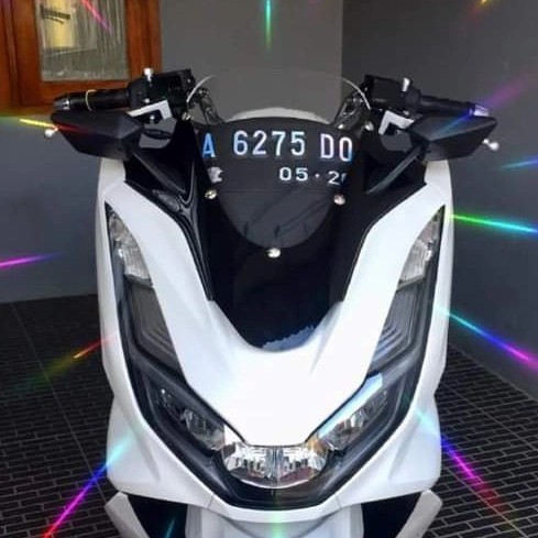 visor/windshield pcx 160 combinasi plus spion