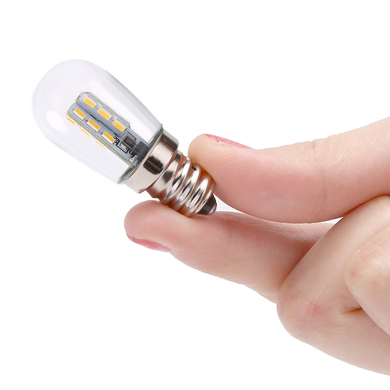 LED Light Bulb E12 220V E12 LED High Bright Glass Shade