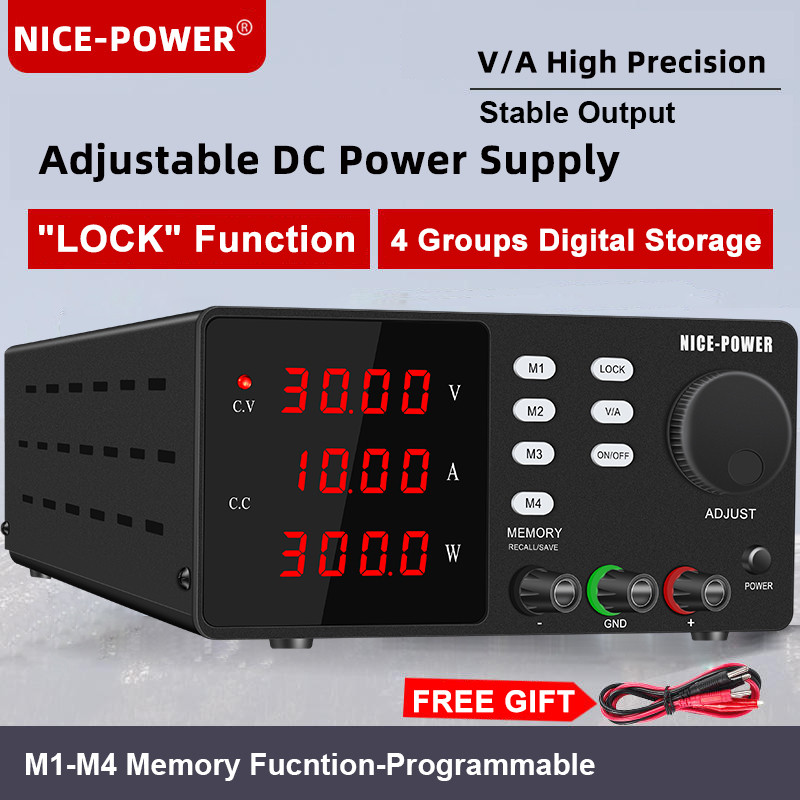 NICE-POWER DC Power Supply 30V10A Adjustab Power Supply