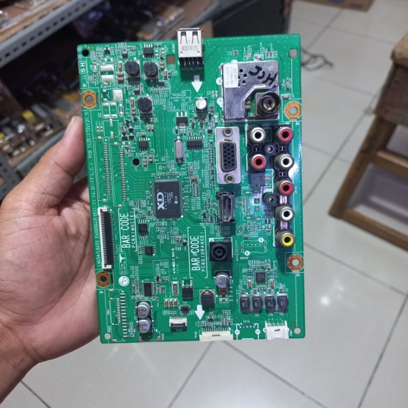 MAINBOARD LG 24LB452A - MORTHERBOARD- MB - MESIN TV LG 24LB452A
