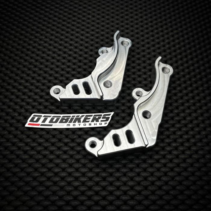 Breket Kaliper 2P Axial Ktc Brembo  Pnp Yamaha 125Z 125Zr 125 Z Zr Disc 260 300 Mm Depan Terlaris 10