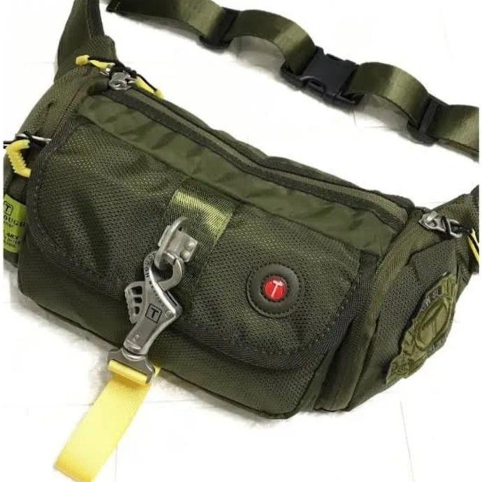Tas  Pinggang/Selempang Pria & Wanita Tough Warrior 5598 Import