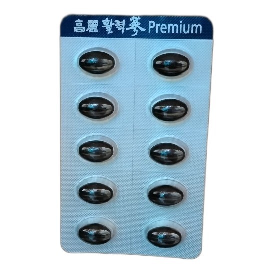 hwallyeoksam capsule premium gingseng