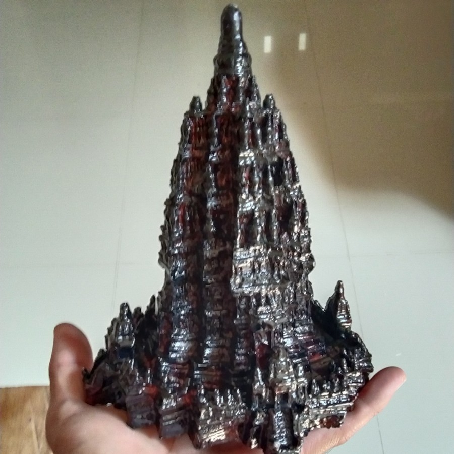 MINIATUR CANDI PRAMBANAN FIBER