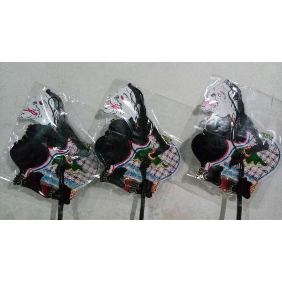 wayang kulit semar hitam (66 cm)