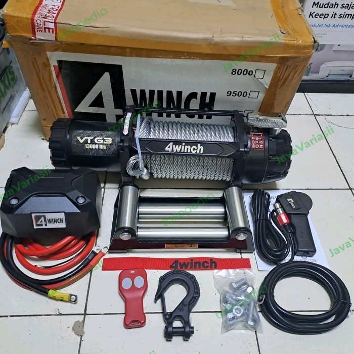 TERBARU Winch 13000lbs 24volt 4winch