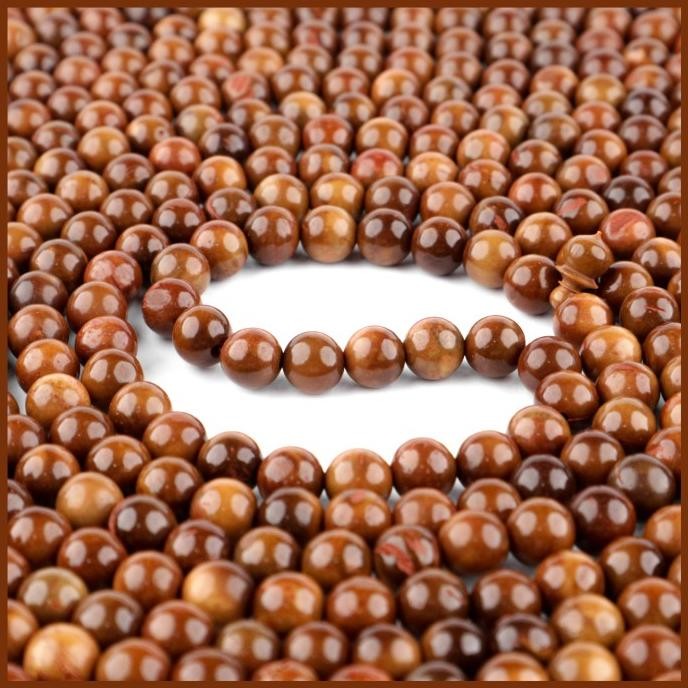 Tasbih Kaukah 1000 biji Kaoka Koka Kokka Asli Kayu Seribu Butir Ori TERLARIS