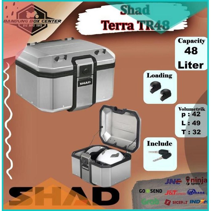 Box Motor Box Pannier Box Almunium Shad Terra TR48 Shad Terra TR 48 07