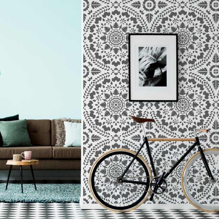 

Stencil Lantai Motif 5