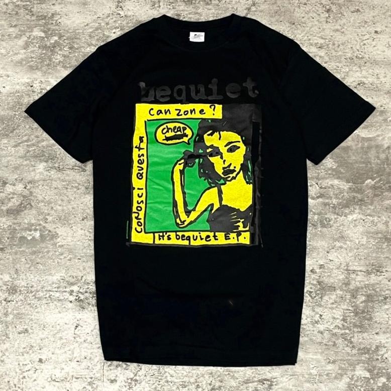 Terbaru Kaos CodBequiet Conosca Questa Canzone? Tshirt Black Original Merchandise Tidur Pendek Fashi