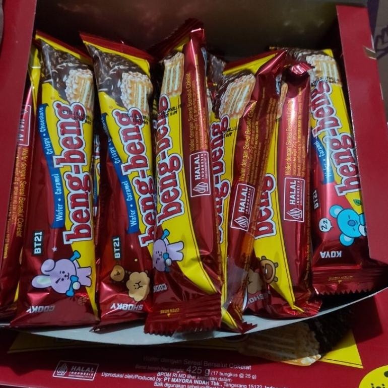 

BENG-BENG CHOCOLATE 25gr ( 1 BOX/17 PCS )