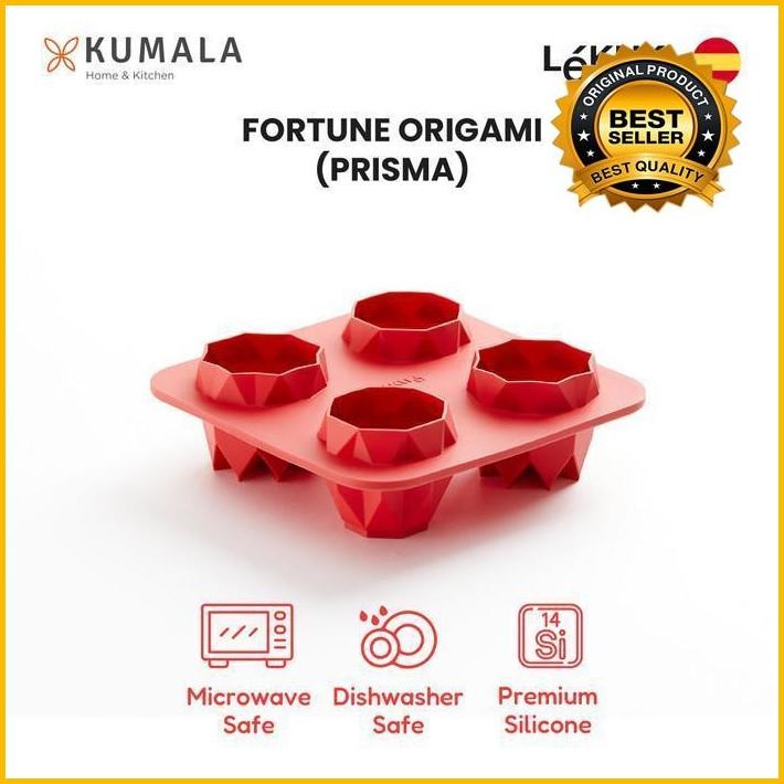 

Lekue Fortune Origami Prisma Red Termurah 100 % Original