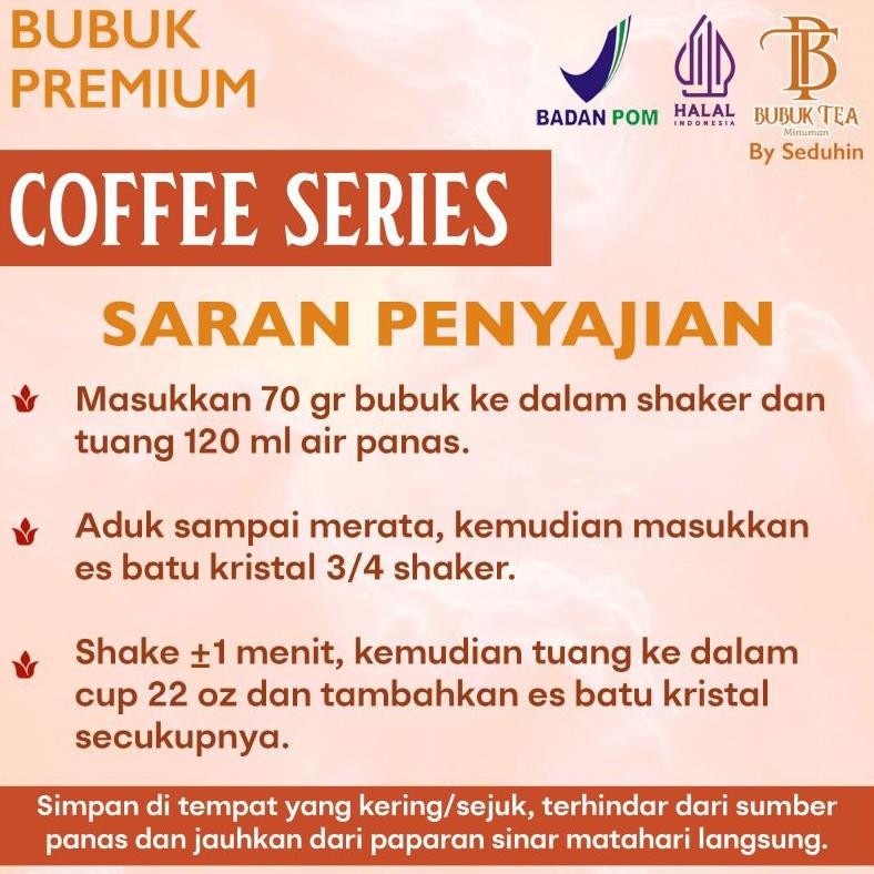 

COFFEE MILK BROWN SUGAR 1KG/ BUBUK MINUMAN SUDAH ADA GULA