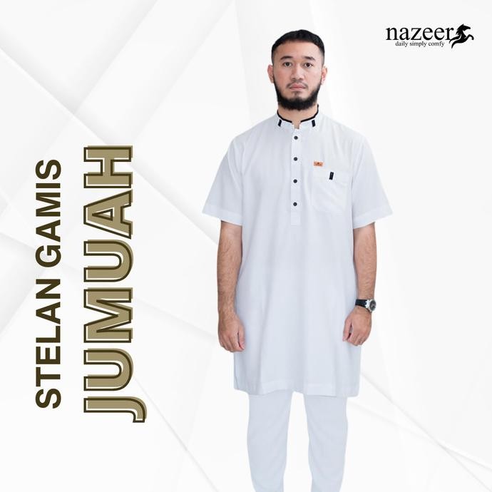 SETELAN GAMIS PRIA JUMUAH / SETELAN KOKO CELANA /BAJU KOKO PRIA DEWASA Terlaris