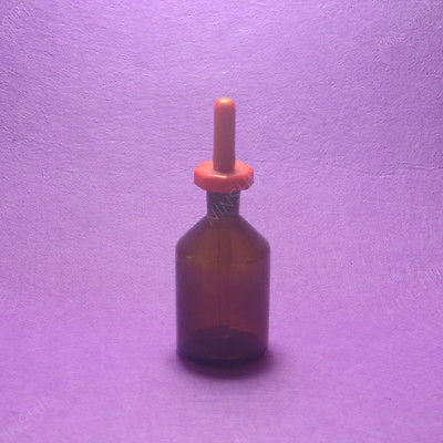 125ML Amber Glass Dropper Bottle Reagent Bottle