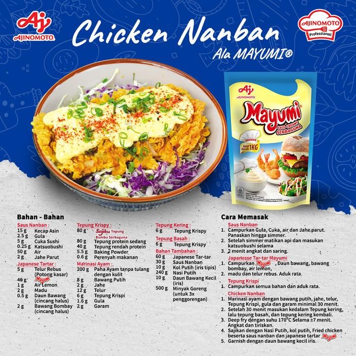 

Mayumi Mayonaise Saus Mayo Original 1Kg (2Pcs) Terlaris 100 % Original