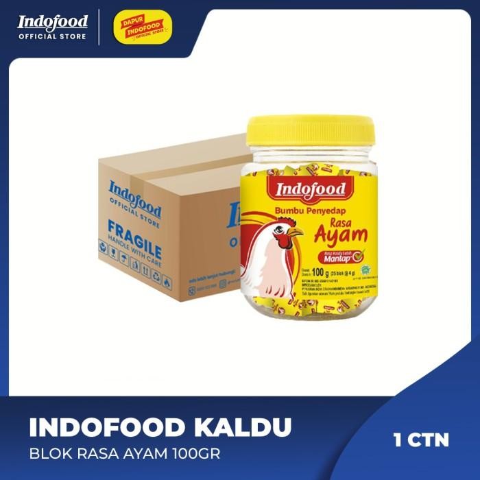 

1 Ctn - Indofood Kaldu Blok Rasa Ayam 100Gr Terlaris 100 % Original