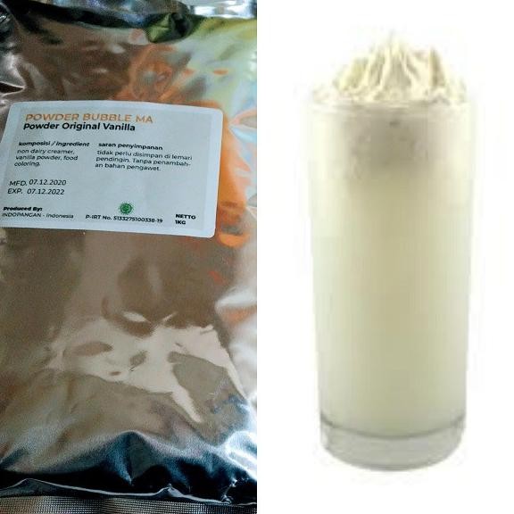 

Powder Pum Vanilla - Pum Bubuk Powder Rasa Vanilla -Bubuk Minuman Vanilla Pum - 1 Kg