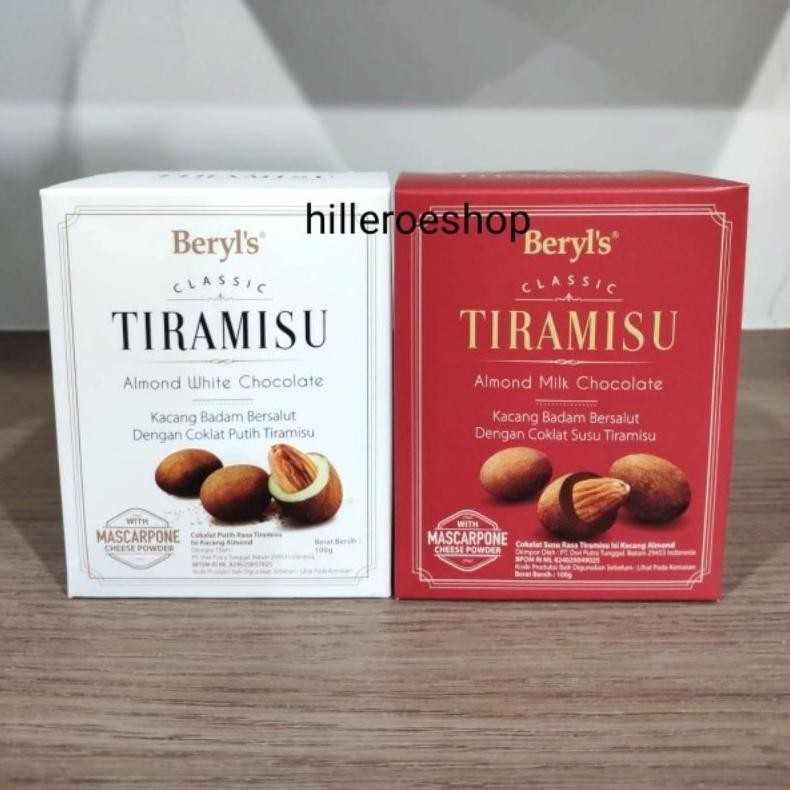 

COKLAT BERYLS TIRAMISU ALMOND 100GRAM BERYL'S COKELAT MALAYSIA