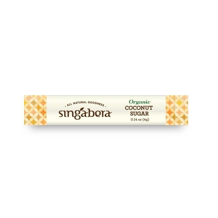 

Singabera Organic Coconut Sugar (Gula Kelapa Organik) - 12 X 40 Stick Terbaru 100 % Original