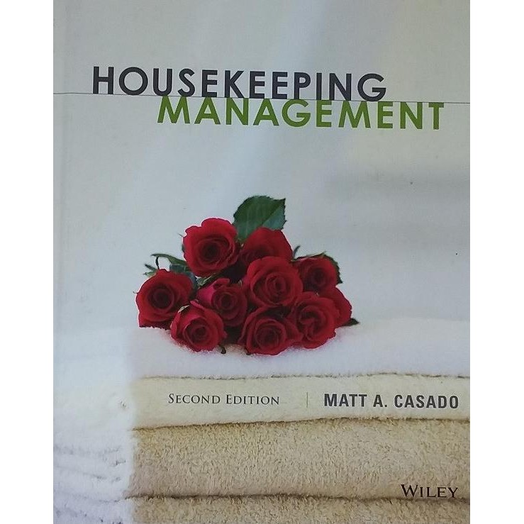 Wiley Housekeeping Management 2Nd 2011 9781118071793 Langsung Order