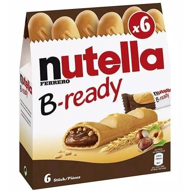 

Nutella bready isi 6 pc ed terpanjang