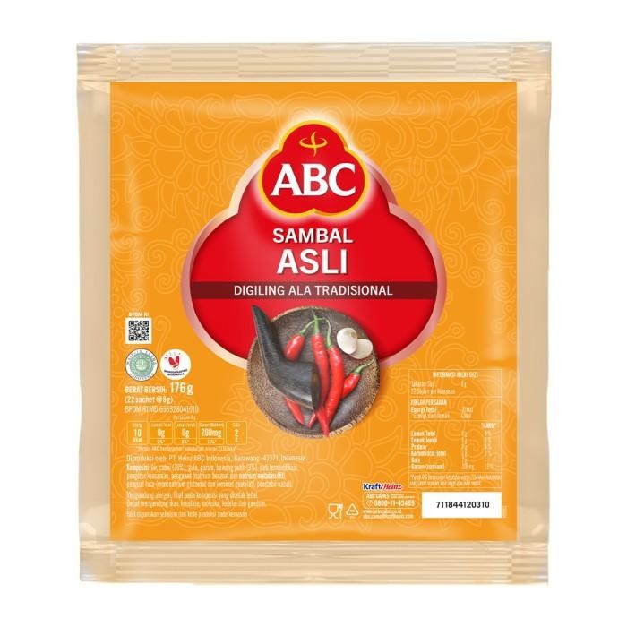 

Abc Saus Sambal Asli 22 X 8 G Multi Pack 21 Pcs Termurah 100 % Original