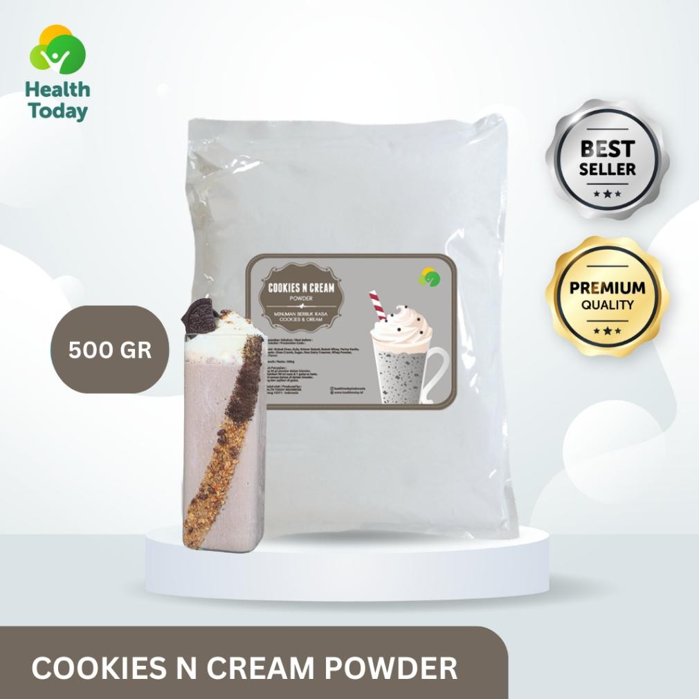 

Health Today Pum Cookies n Cream Powder (Bubuk Minuman Pum Rasa Kue dan Krim)