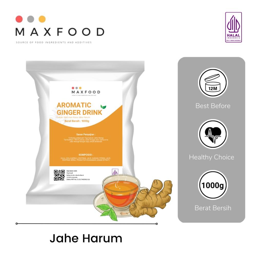 

Aromatic Ginger Drink / Bubuk Minuman Rasa Jahe Harum 1 KG