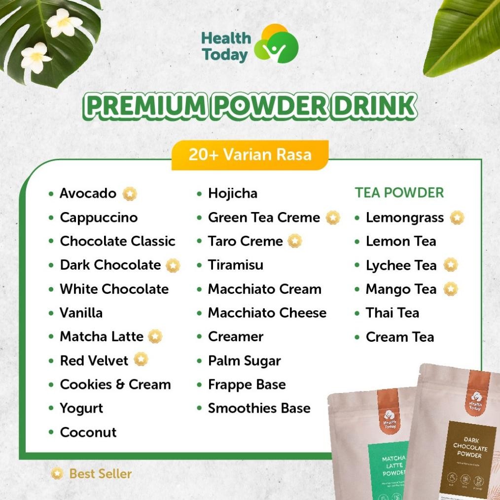 

Health Today Pum Matcha e Powder
