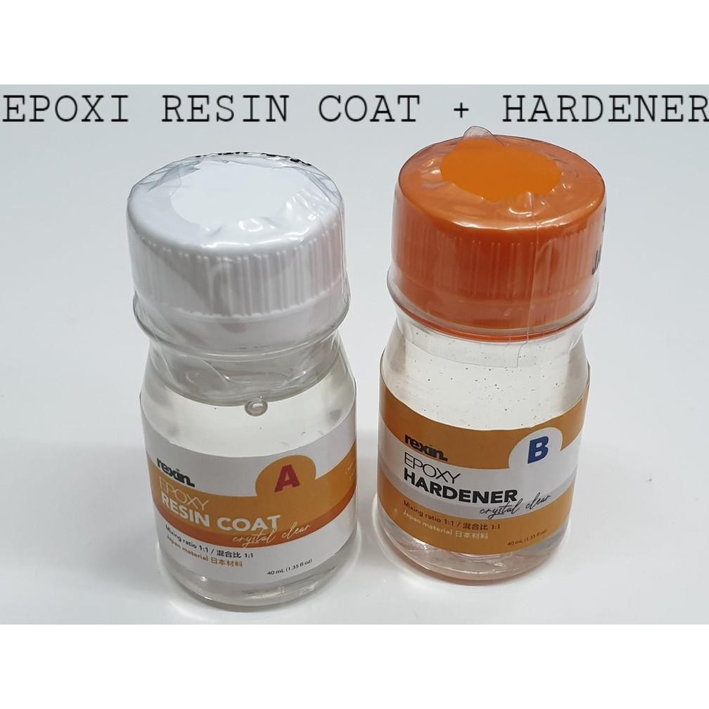 

Terbaik LEM EPOXY RESIN COAT + HARDENER (CRYSTAL CLEAR) 40ml