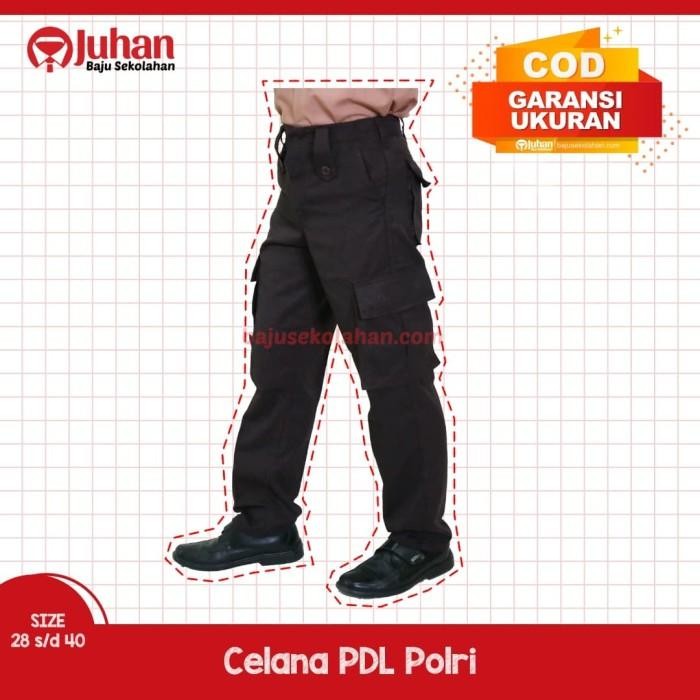 Celana Panjang Pramuka Pdl Polri - Celana Pramuka Pembina Big Size New 100 % Original