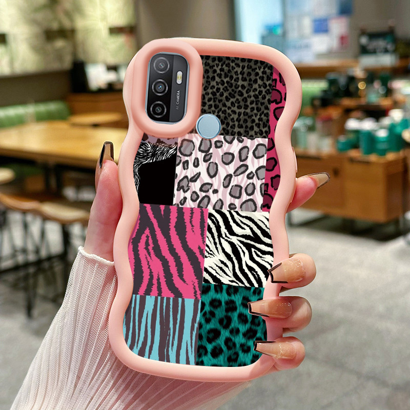 Casing Hp Untuk OPPO A53 2020 A33 2020 A53s A32 A11s Case Casing HP seri Warna Macaron Softcase Sili