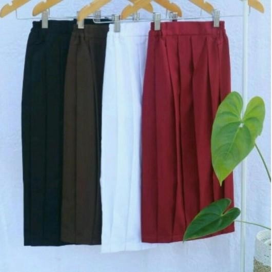Rok Sd Panjang Muslim Rempel Rok Seragam Sekolah Merah Putih Termurah 100 % Original