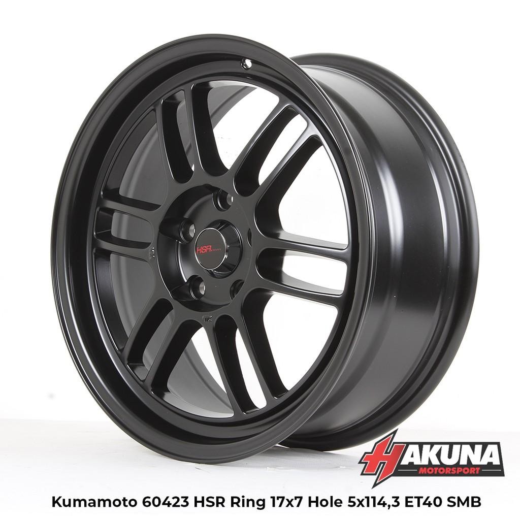 Velg Racing R17 Merek Hsr Kumamoto Ring 17 Pcd 5X114 Buat Innova Ertiga Xpander Dll Free Pasang