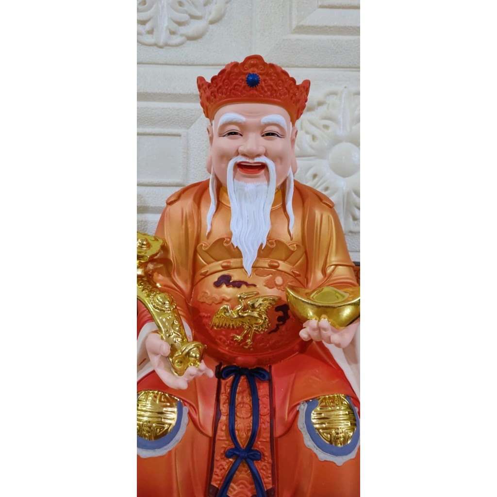 Patung Dewa Bumi / Tutikong / Hok Tek / Tapekong - Fiber - 12 Inch -Gl Murah