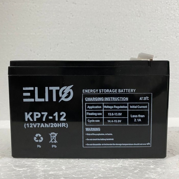 Aki Baterai Mobil Mobilan Anak Sepeda Listrik Vrla 12V 7Ah Nagoya Gercep