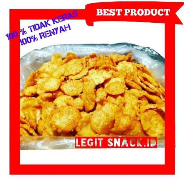 

1KG Emping Manis Tipis Renyah Tidak Keras / Kripik Belinjo Keripik Melinjo