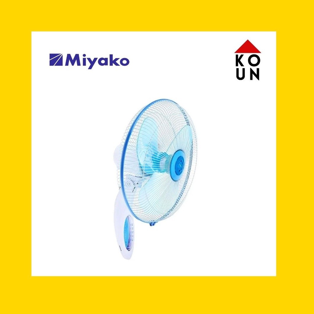 (COD READY) Miyako KIPAS ANGIN Dinding KAW-1689 RC / KAW1689 RC / KAW 1689RC Kipas Angin Dinding