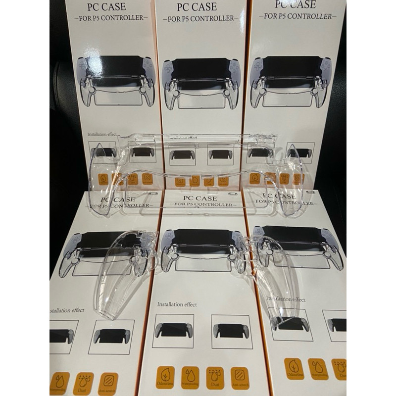 Case Mika Protective Transparent Pc Sony Playstation Remote Case Ps5