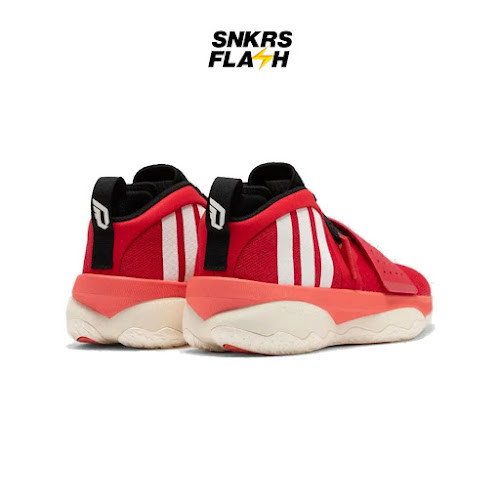 ADIDAS Dame 8 Extply Better Scarlet Sepatu Basket Pria - IF1506 - Size 44