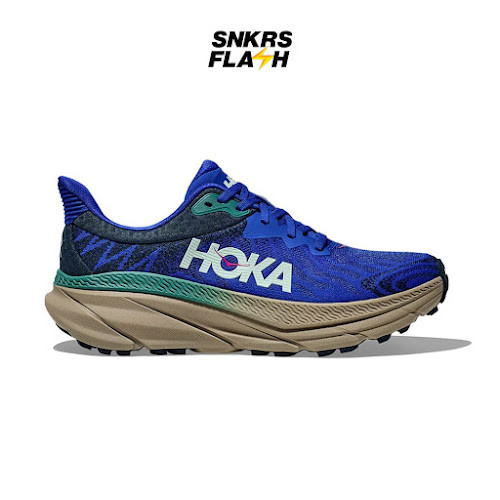 HOKA ONE ONE Challenger Atr 7 Ultramarine Oceanic Blue Sepatu Lari Pria - 1134497UNC - Size 44.7