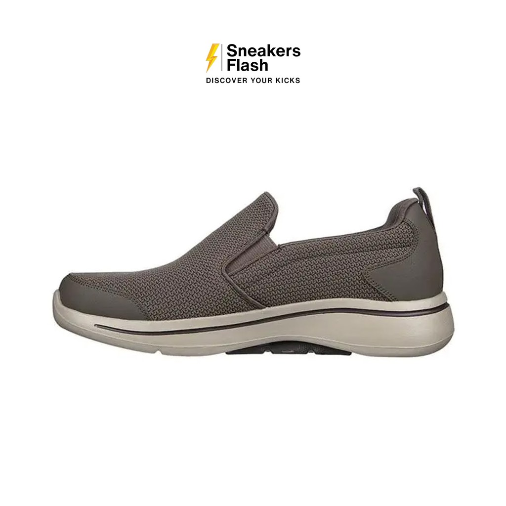 SKECHERS Go Walk Arch Fit Taupe Sepatu Casual Pria - 216260TPE - Size 45
