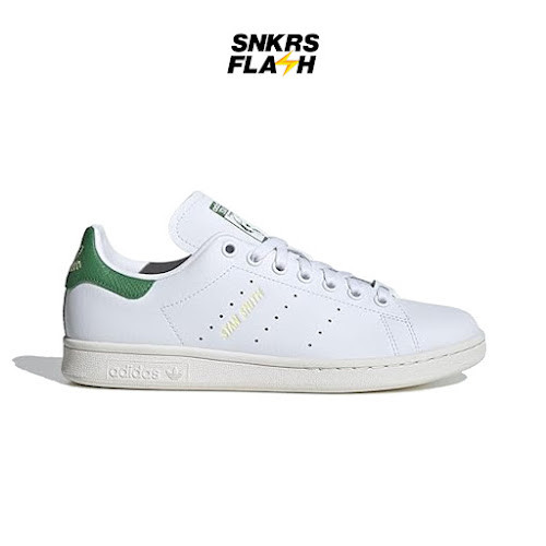 ADIDAS Stan Smith Cloud White Preloved Green Sepatu Sneakers Wanita - IE0469 - Size 39.3