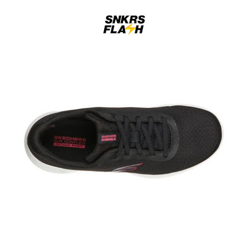 SKECHERS Go Walk Joy Black White Sepatu Casual Wanita - 124094BKW - Size 36