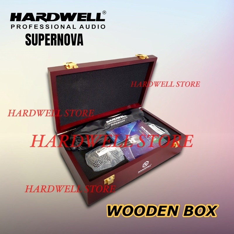 Mic Kabel Hardwell SUPERNOVA Original Mic Kabel Terbaik Include Wooden Box