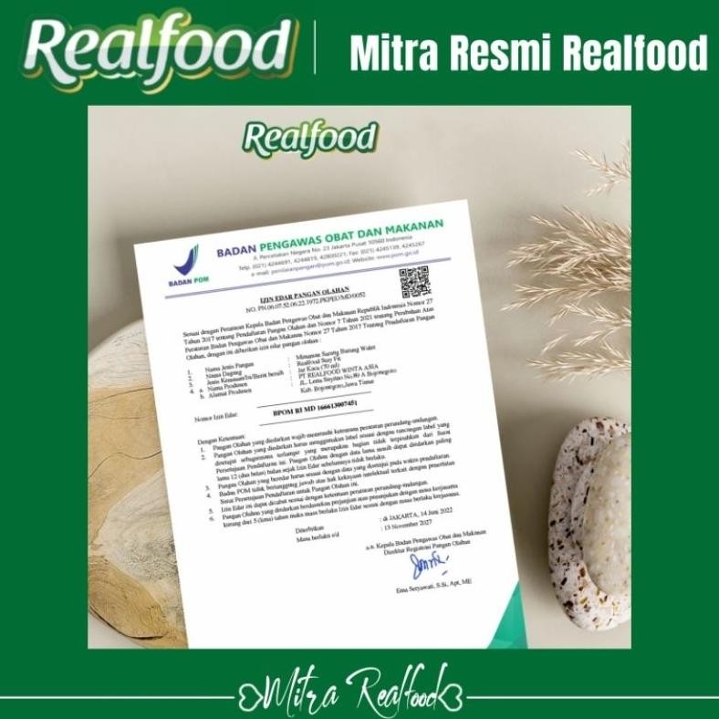 

Realfood Jelly 12 Sct ( Cemilan Kandungan Buah & Birdnest ) MR