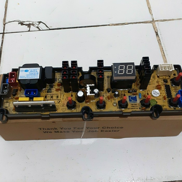Modul pcb mesin cuci sharp ES H858T GY es h758t gy original program