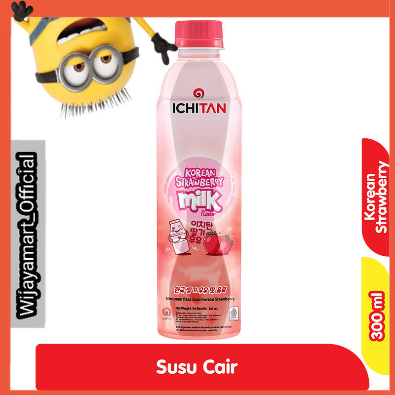 

Ichitan Susu Cair Stroberi Korea 300 ml