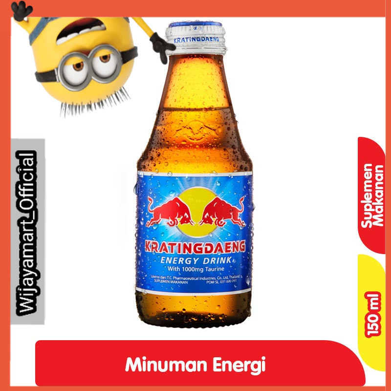 

Kratingdaeng Minuman Energi Botol 150 ml